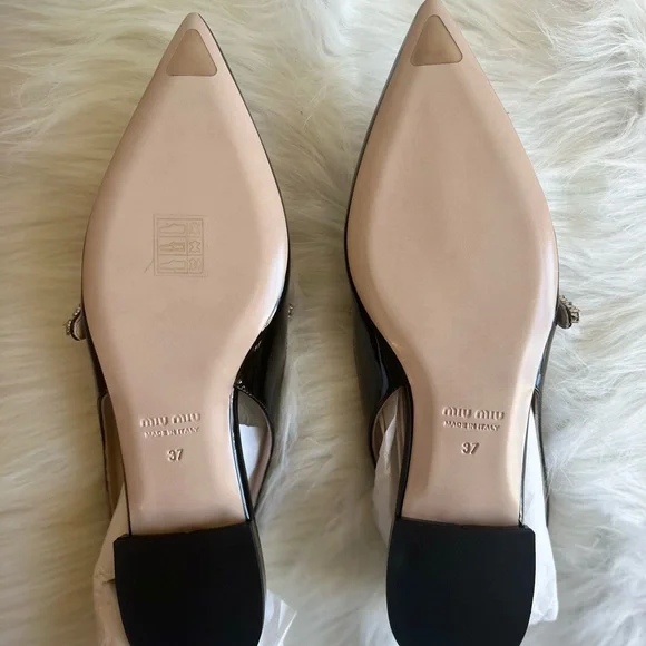 MiuMiu Calzature Donna Vernice Women Flat